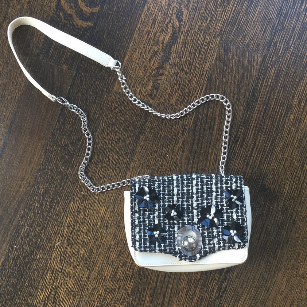 {ZARA} Chanel Style Bag With 3 Compartments